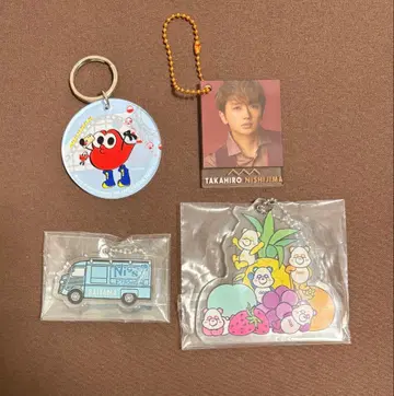 Nissy 아크릴 키링 세트 니시지마 타카히로 AAA POPUP 사이타마