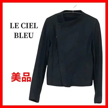 LE CIEL BLEU 르쉘 블루 라이더 자켓 라무 B872