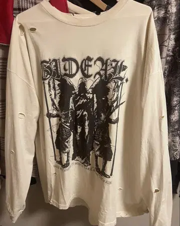 GIDEAL clash scull print t shirt 사이즈 2