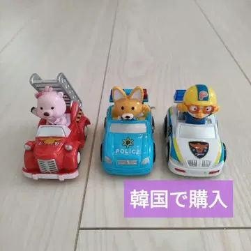 뽀로로 에디 루디 미니카 세트