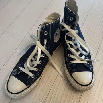 CONVERSE ALL STAR 네이비 하이컷 스니커즈