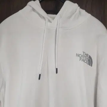 THE NORTH FACE 화이트 후드티