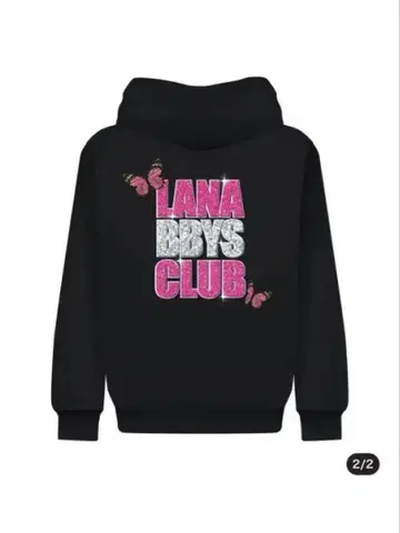 LANA BABY CLUB 후드티 M 블랙