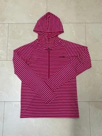 THE NORTH FACE 후드 부착 후드티 M 스트라이프