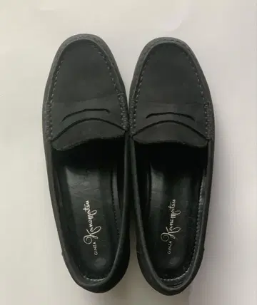 긴자 카네마츠 로퍼 23cm 네이비