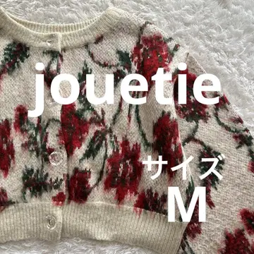 jouetie 쥬에티 패턴 모헤어라이크 2WAY 가디건