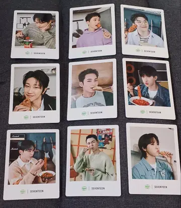bibigo SEVENTEEN 인스턴트 포토 카드