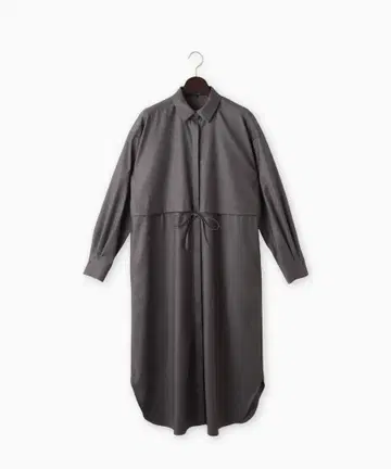 BRAHMIN 브라민 셔츠 원피스 그레이