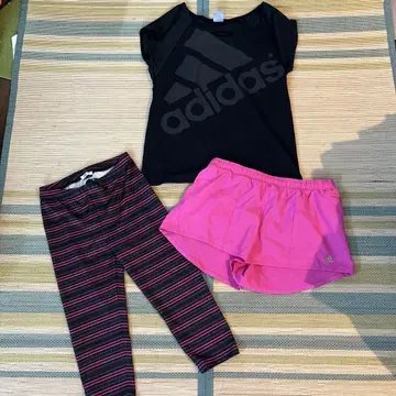 adidas 스포츠 웨어 3세트 S M