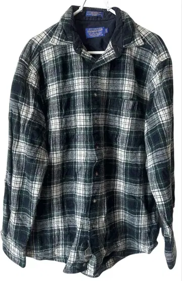 PENDLETON 100% 울 셔츠 LONG L
