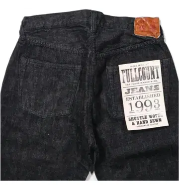 FULLCOUNT 1101BK BLACK jeans