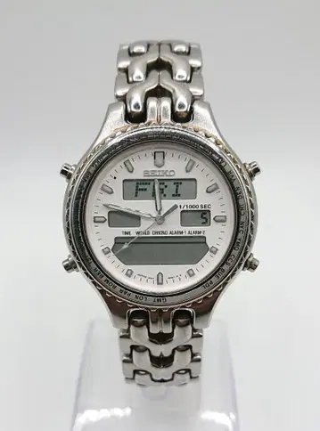 SEIKO 월드 타임 H021-8050 데지아나 GMT 쿼츠