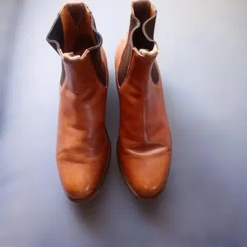 JM weston 브라운 사이드 고어 부츠 가죽