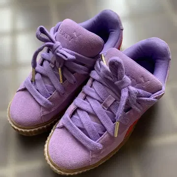 PUMA FENTY 퍼플 스니커즈