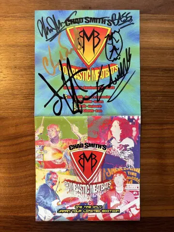 채드 스미스's BOMBASTIC MEATBATS CD - 친필 사인