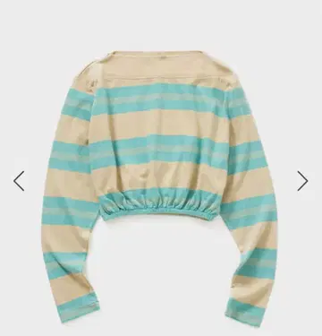 후미카우치다 COTTON JERSEY CROPPED TOP