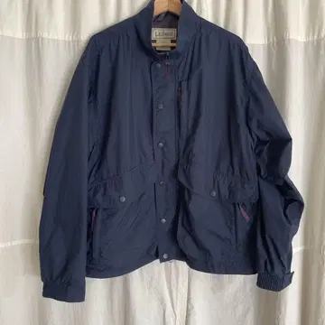 LL been/네이비 나일론 자켓/REG large