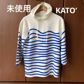 미사용 KATO' 뱀 무늬 보더 후드티 M