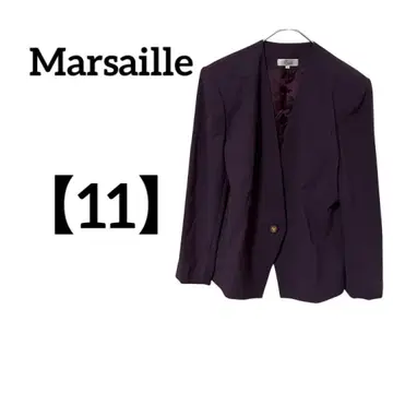 Marsaille [ 11 ] 노카라 자켓 퍼플