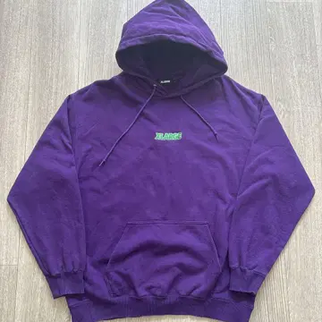 [새상품급] XLARGE 후드티 L 사이즈 퍼플