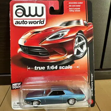 autoworld 1970 머큐리 쿠거 미니카 1/64