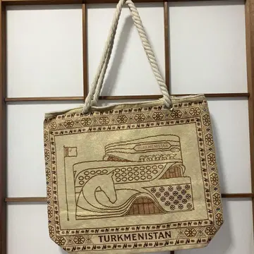새상품 만국박람회 투르크메니스탄 토트백