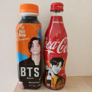 미개봉 레어 BTS 코카콜라 콜라보 커피 정국 태현