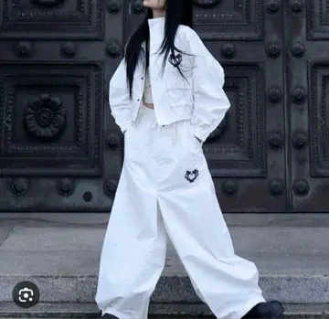 melt the lady gothic jacket White