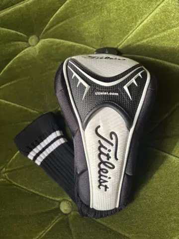 Titleist FW 골프헤드커버 블랙/화이트
