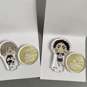 하이큐 카페 아크릴 스탠드 세트