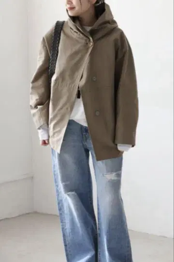 JOURNAL STANDARD 그로그랭 후드 코트 38 그레이