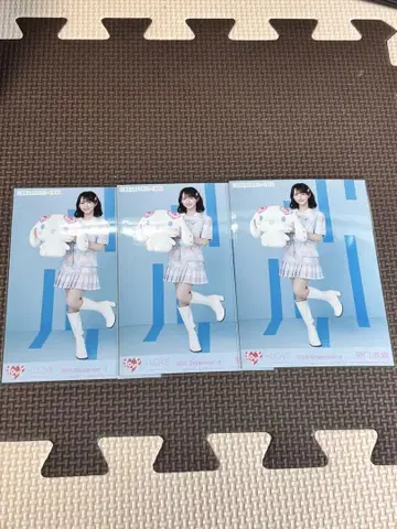 이코러브 노구치 이오리 브로마이드 히키 시나모롤 3장