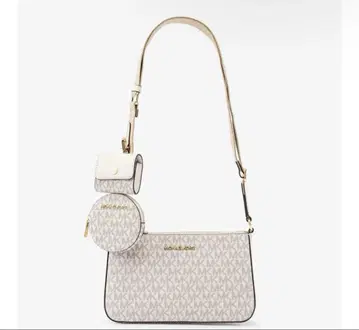 MICHAEL KORS 숄더백 화이트