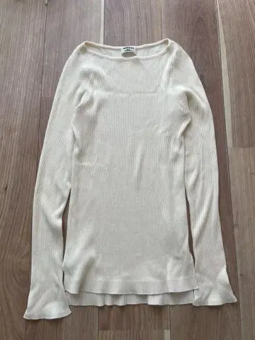 AURALEE x RonHerman 별주 기가 보트넥 풀오버