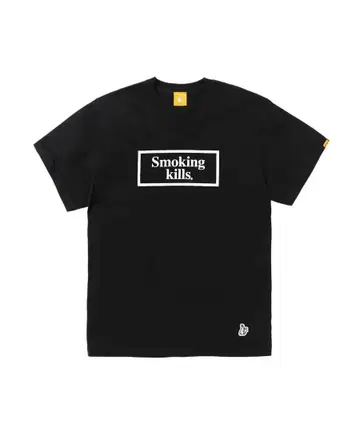 FR2 Smoking kills 티셔츠 블랙