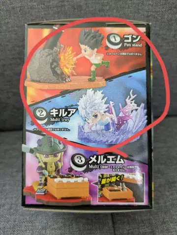 [ 상자 없음 ] 데스크탑 x 헌터3 Re-MENT 곤 키루아 세트