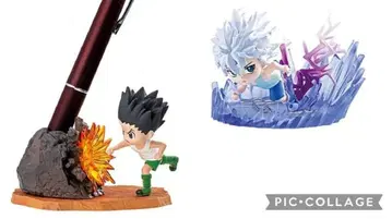 [ 상자 없음 ] 데스크탑 x 헌터3 Re-MENT 곤 키루아 세트