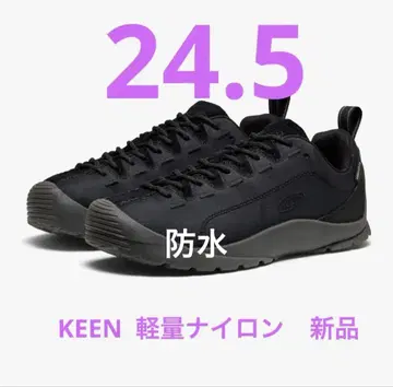 KEEN 새상품 킨 재스퍼 나일론 스니커즈 24.5 블랙 컬러