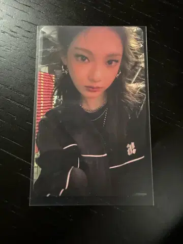 aespa dirty work TARGET 닝닝 포토카드
