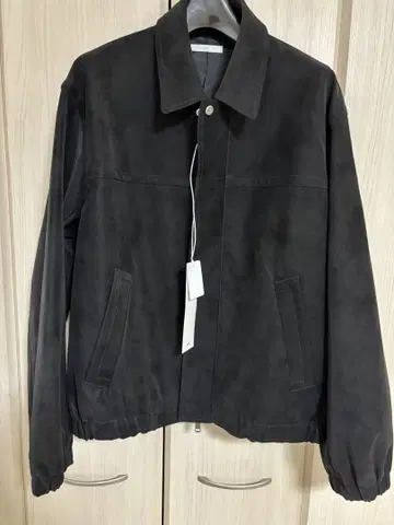 WYM FAUX SUEDE ZIP BLOUSON