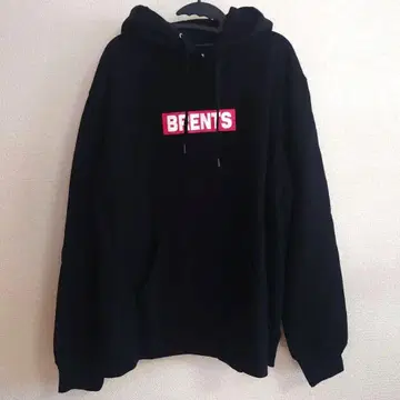 BRENT'S 블랙 후드티 L 사이즈