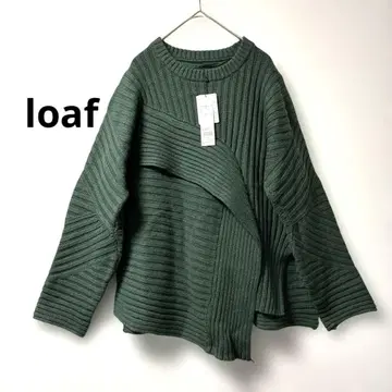 loaf 택 포함 새상품 비대칭 니트