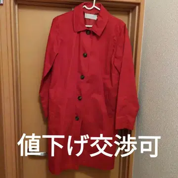 chioro raffine 트렌치코트 레드
