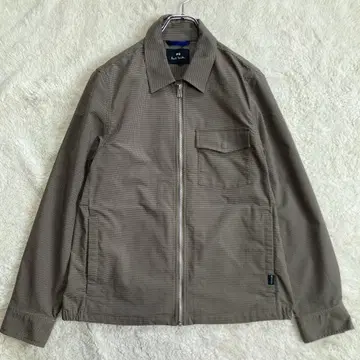 [ 미사용급 22AW ] 폴스미스 타스란 나일론 집업 블루종 M