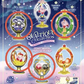 리멘트 별의 커비 OVALTIQUE COLLECTION 4개 세트