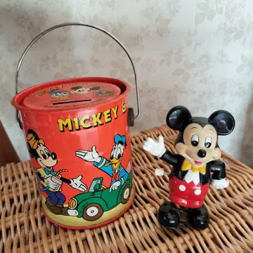 디즈니 미키마우스 양동이와 피규어 세트
