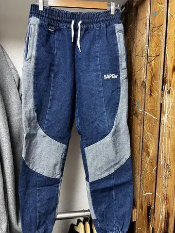 SAPEuR 패치워크 팬츠 LARGE