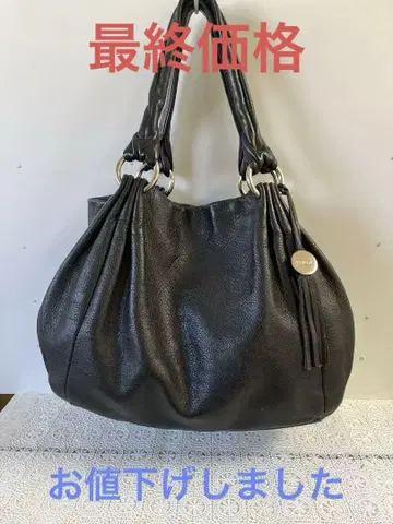 훌라 가죽 숄더백