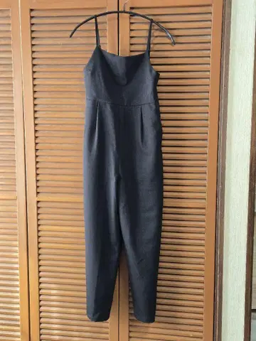 블랙 슬립 스트랩 올인원