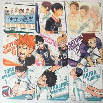 하이큐 아트 코스터